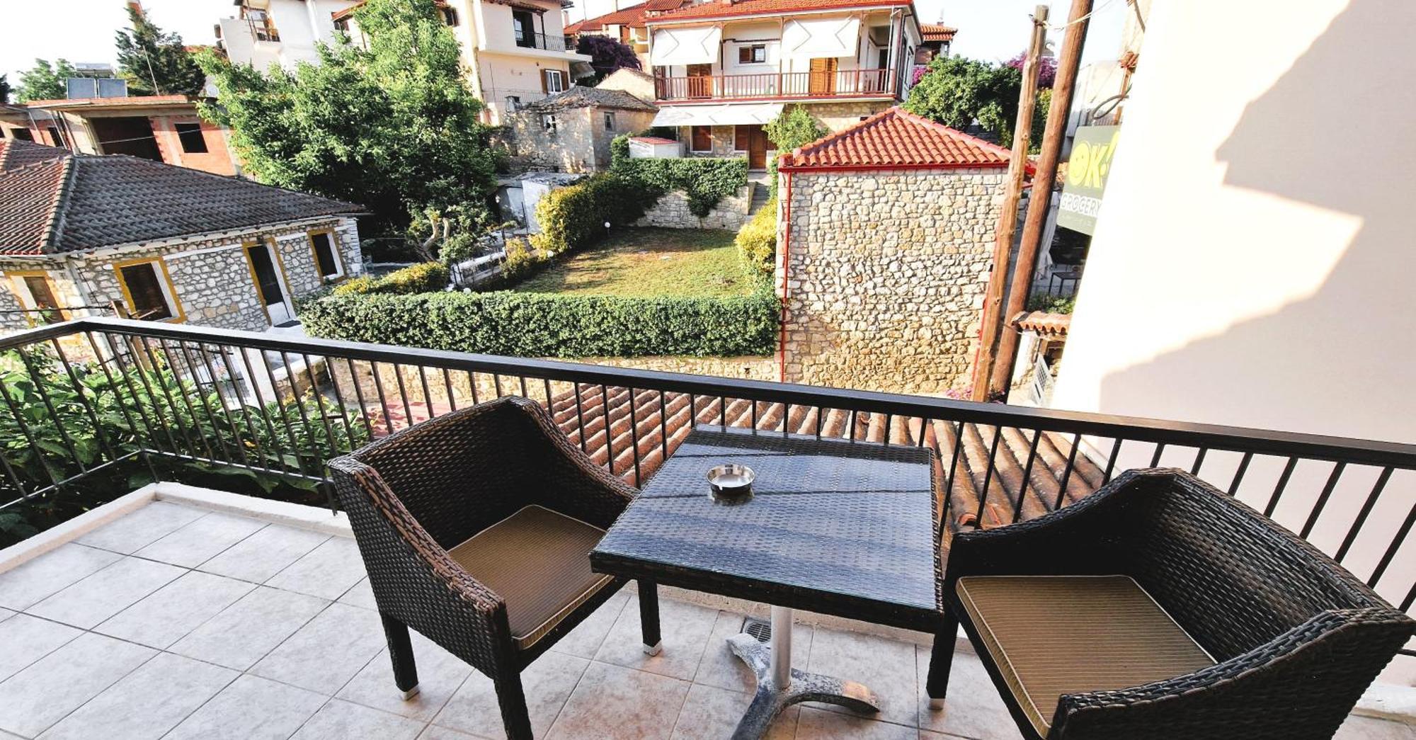 Ferienwohnung My Afytos Balcony Exterior foto